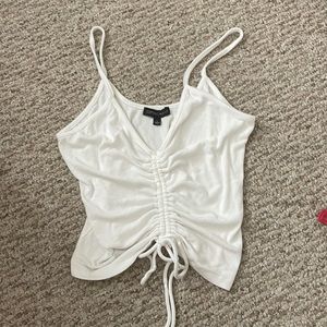 Cotton Candy LA - white tie top